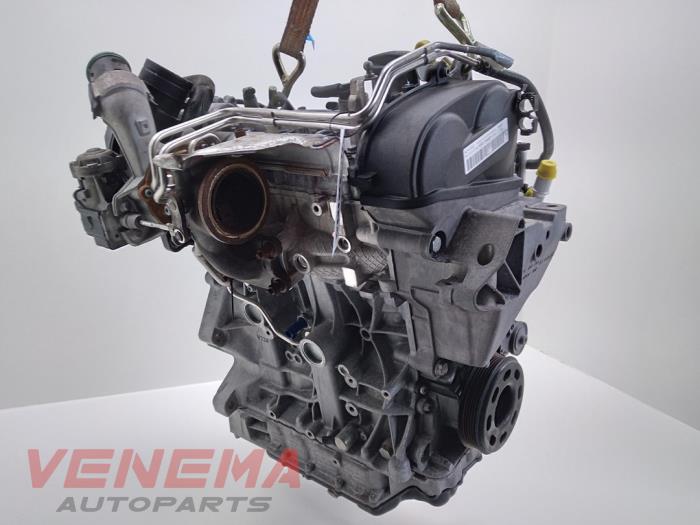 Motor van een Audi Q3 (8UB/8UG) 1.4 TFSI 16V 2014