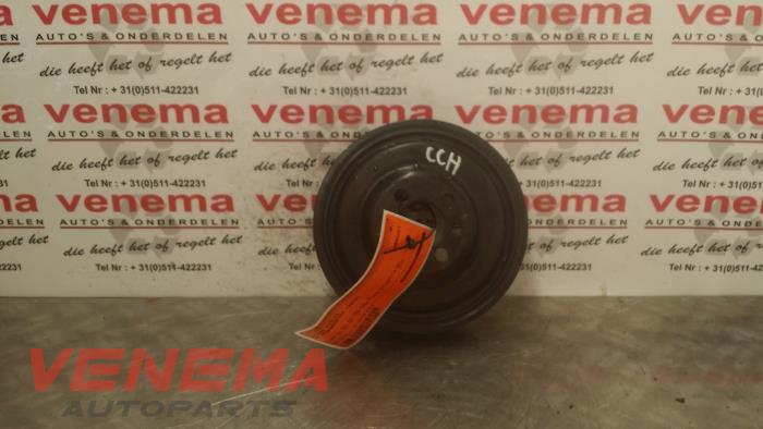 Gebruikte Poelie Krukas Volkswagen Transporter T5 2.0 TDI DRF Prijs € 14,99 Margeregeling aangeboden door Venema Autoparts