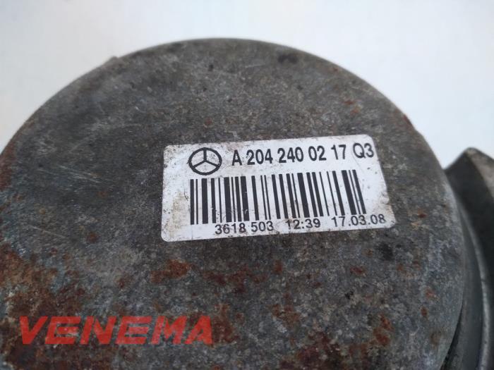 Motorsteun van een Mercedes-Benz C Estate (S204) 2.2 C-200 CDI 16V . 2009