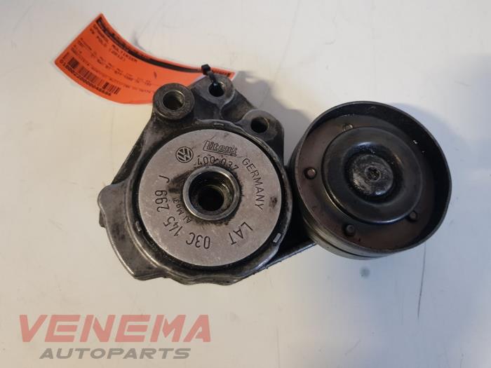 Gebruikte Spanrol Multiriem Volkswagen Polo V (6R) 1.4 GTI 16V Prijs € 12,99 Margeregeling aangeboden door Venema Autoparts