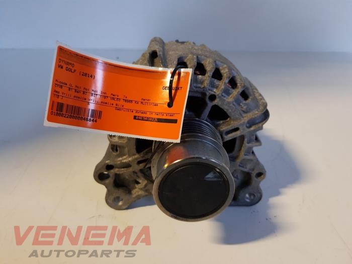 Gebruikte Dynamo Volkswagen Golf VII (AUA) 1.2 TSI 16V Prijs € 69,99 Margeregeling aangeboden door Venema Autoparts