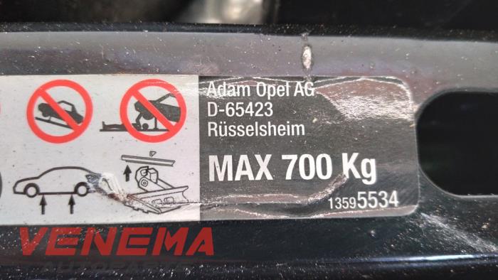 Krikset van een Opel Adam 1.2 16V 2017