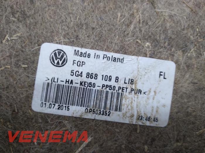 Deurbekleding 4Deurs links-voor van een Volkswagen Golf VII (AUA) 1.2 TSI 16V 2016