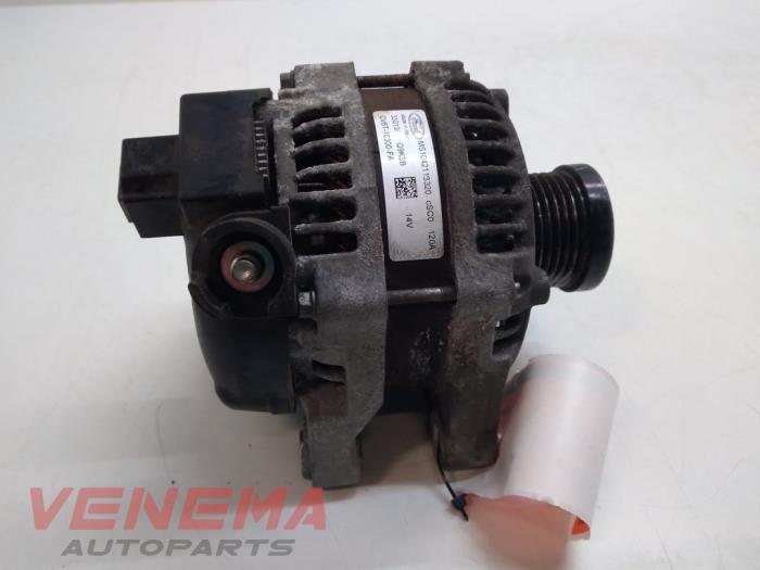 Dynamo van een Ford Focus 3 1.0 Ti-VCT EcoBoost 12V 100 2014