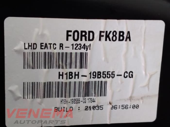Kachelhuis van een Ford Fiesta 7 1.0 EcoBoost 12V 2019