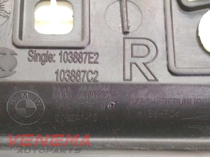 Stijlbekleding midden-rechts van een BMW 4 serie Gran Coupe (F36) 420i 2.0 Turbo 16V 2015