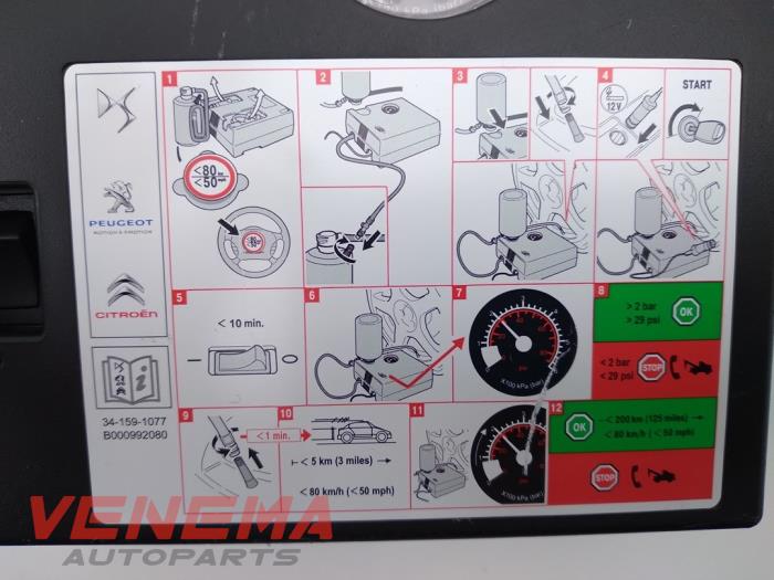 Compressor van een Peugeot 108 1.0 12V VVT-i 2019