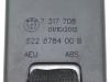 Veiligheidsgordel Insteek links-achter van een BMW X1 (E84) sDrive 20i 2.0 16V Twin Power Turbo 2012