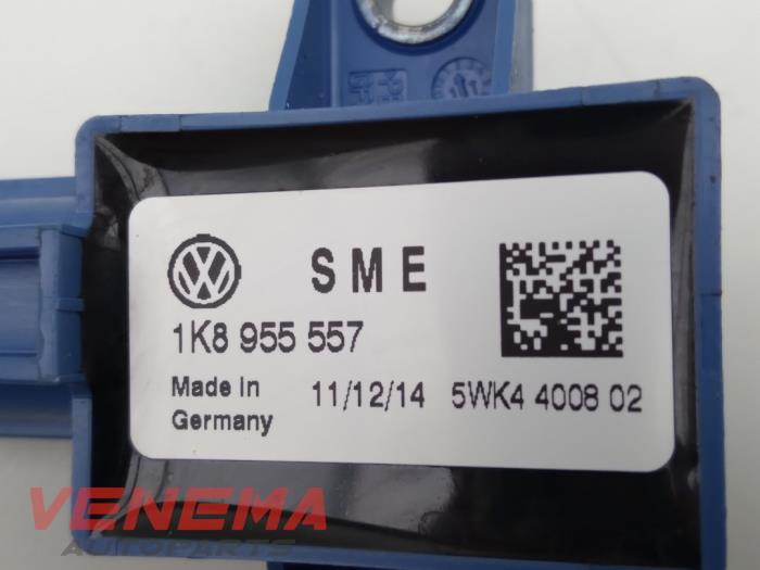 Sensor Airbag van een Volkswagen Scirocco (137/13AD) 1.4 TSI 122 16V 2012