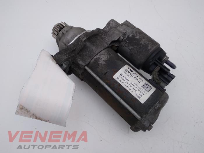 Gebruikte Startmotor Audi A1 Sportback (8XA/8XF) 1.0 TFSI Ultra 12V Prijs € 9,99 Margeregeling aangeboden door Venema Autoparts
