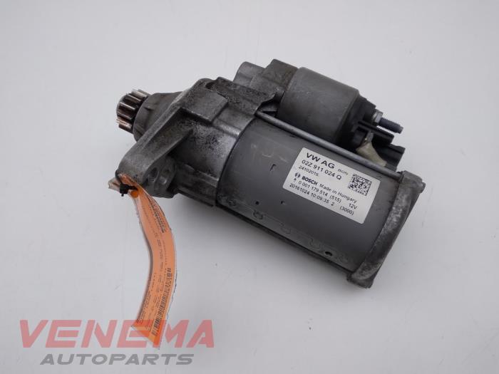 Gebruikte Startmotor Seat Leon ST (5FF) 1.4 TSI EcoFuel 16V Prijs € 14,99 Margeregeling aangeboden door Venema Autoparts