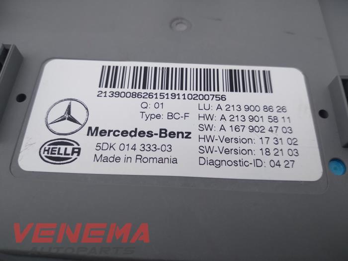 Computer Body Control van een Mercedes-Benz E Estate (S213) E-300de 2.0 Turbo 16V 2020