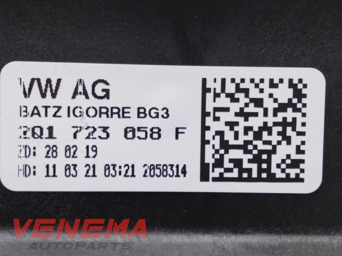 Rempedaal van een Audi A1 Sportback (GBA) 1.0 25 TFSI 12V 2022