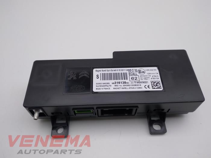 Gebruikte Module Telefoon Peugeot Expert (V1/VA/VB/VE/VF/VT/VY) 2.0 Blue HDi 120 16V Prijs € 49,99 Margeregeling aangeboden door Venema Autoparts