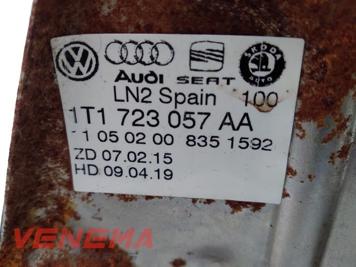 Rempedaal van een Volkswagen Caddy IV 2.0 TDI 102 2020