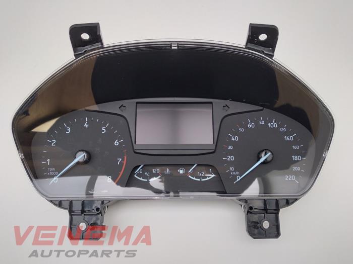 Cockpit van een Ford Fiesta 7 1.0 EcoBoost 12V 100 2018