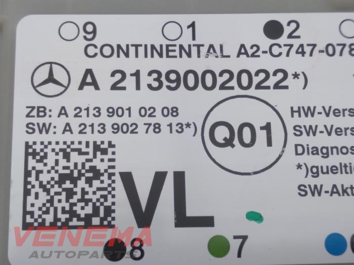 Module Centrale Deurvergrendeling van een Mercedes-Benz C (C205) C-300 2.0 Turbo 16V 2019