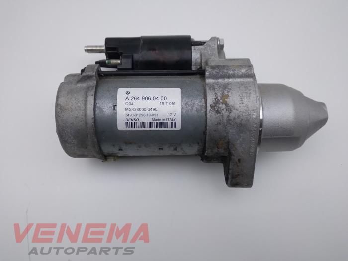 Gebruikte Startmotor Mercedes C (C205) C-300 2.0 Turbo 16V Prijs € 124,99 Margeregeling aangeboden door Venema Autoparts