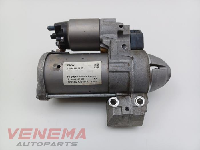 Gebruikte Startmotor BMW 1 serie (F20) 118i 1.5 TwinPower 12V Prijs € 14,99 Margeregeling aangeboden door Venema Autoparts