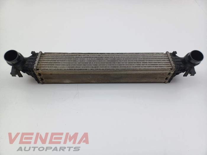 Intercooler van een Opel Astra K Sports Tourer 1.6 BiTurbo CDTI 16V 2017