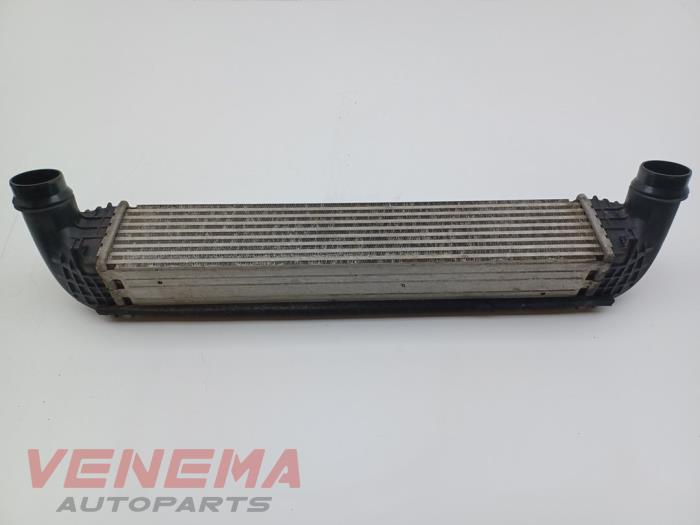Intercooler van een Opel Astra K Sports Tourer 1.6 BiTurbo CDTI 16V 2017
