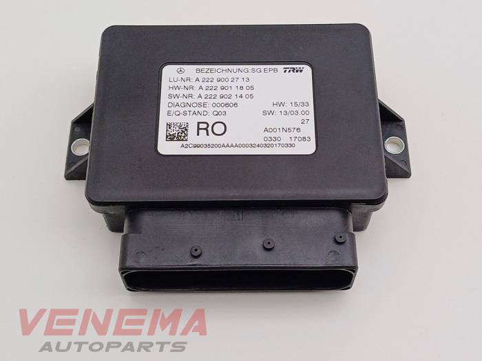 Gebruikte Handrem Module Mercedes C-Klasse AMG (W205) C-63 S,Edition 1 AMG 4.0 V8 Biturbo Prijs € 59,99 Margeregeling aangeboden door Venema Autoparts