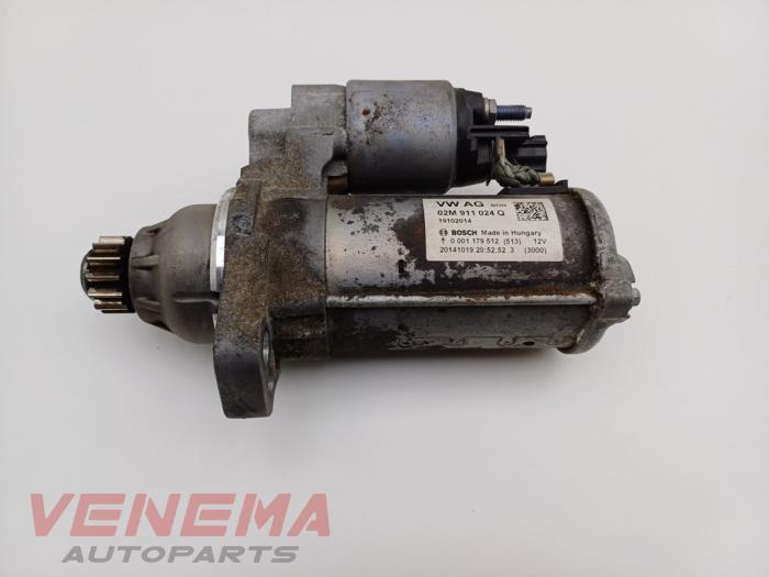 Gebruikte Startmotor Volkswagen Golf Sportsvan (AUVS) 1.2 TSI 16V Prijs € 9,99 Margeregeling aangeboden door Venema Autoparts