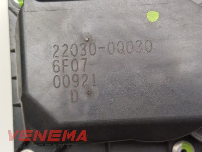 Gasklephuis van een Peugeot 108 1.0 12V 2017