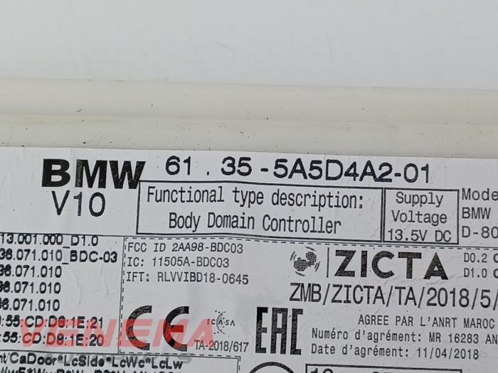 Computer Body Control van een BMW 3 serie Touring (G21) 320e xDrive 2.0 TwinPower Turbo 16V 2022