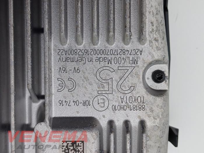 Camera voorzijde van een Toyota Aygo (B40) 1.0 12V VVT-i 2017