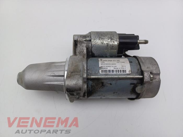 Gebruikte Startmotor Mercedes A (177.0) 2.0 A-220 Turbo 16V Prijs € 59,99 Margeregeling aangeboden door Venema Autoparts