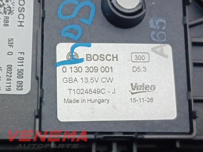 Kachel Ventilatiemotor van een Mercedes-Benz GLC (X253) 2.0 260 16V 4-Matic 2016