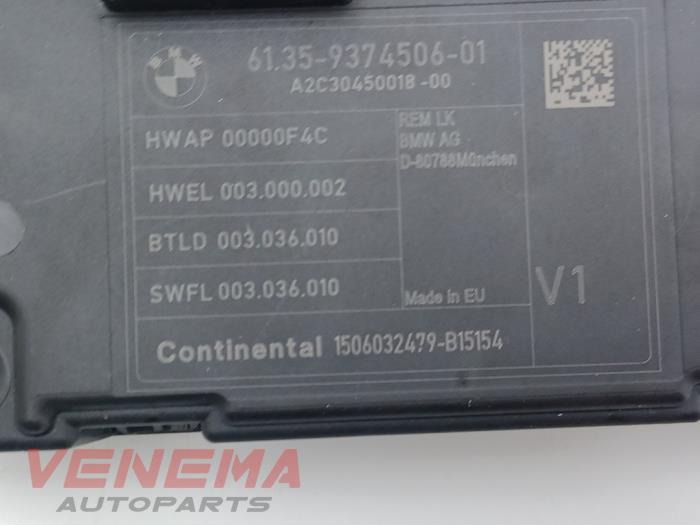 Bodycontrol Module van een BMW 3 serie Touring (F31) 320d 2.0 16V 2016
