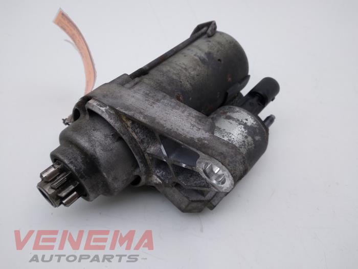 Gebruikte Startmotor Volkswagen Polo V (6R) 1.2 12V BlueMotion Technology Prijs € 12,99 Margeregeling aangeboden door Venema Autoparts