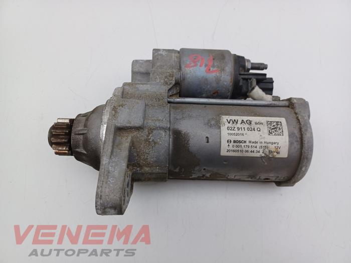 Gebruikte Startmotor Volkswagen Golf VII Variant (AUVV) 1.4 TGI 16V Prijs € 14,99 Margeregeling aangeboden door Venema Autoparts