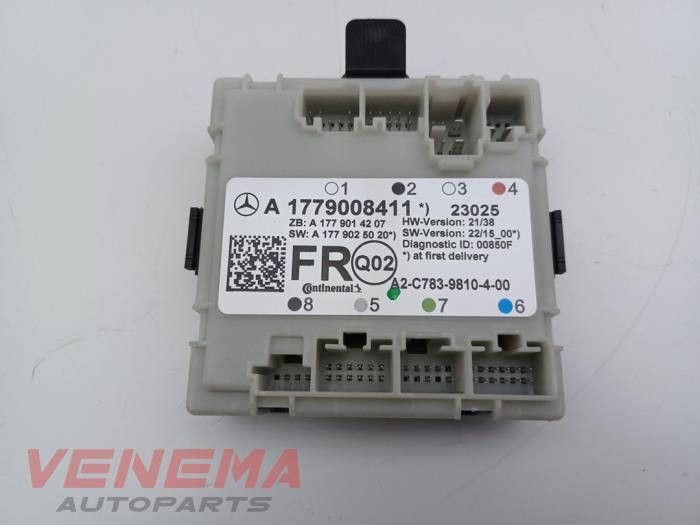 Gebruikte Module Centrale Deurvergrendeling Mercedes A Limousine (177.1) 2.0 A-250 Turbo 16V Mild Hybrid 4Matic Prijs € 19,99 Margeregeling aangeboden door Venema Autoparts