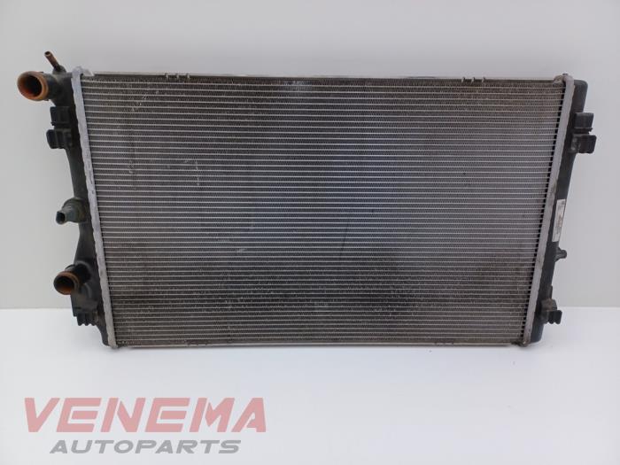 Gebruikte Radiateur Volkswagen Polo V (6R) 1.4 GTI 16V Prijs € 49,99 Margeregeling aangeboden door Venema Autoparts