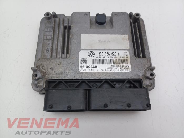 Gebruikte Computer Motormanagement Volkswagen Polo V (6R) 1.4 GTI 16V Prijs € 299,99 Margeregeling aangeboden door Venema Autoparts
