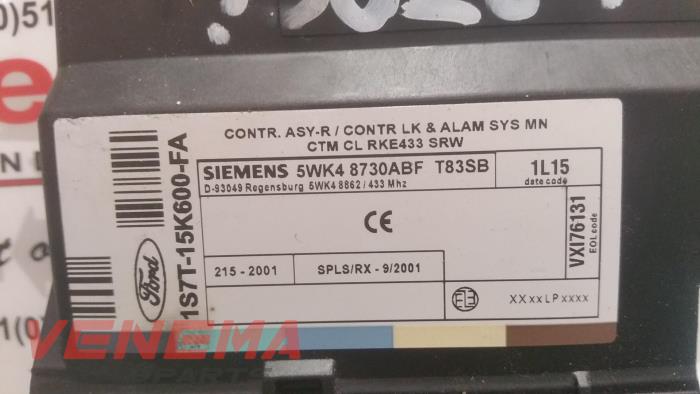 Computer Body Control van een Ford Focus 1 1.8 TDCi 115 2003