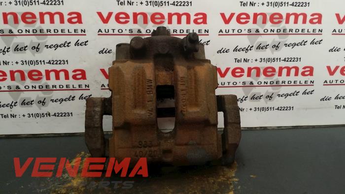 Frankberg 2x Remklauw Remtang Achter Links Rechts AluM.i.n.ium (Afstand Bevestiging 56,5mm) Compatibel met 3-serie E30 316-325e 3-serie Cabriolet E30 320-325 Vervang# 34840