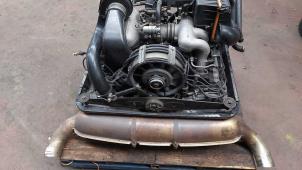 Motor van een Porsche 911 3.2 Carrera 1987