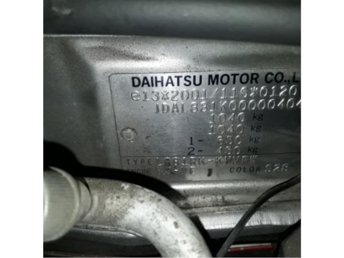 Buitenspiegel rechts van een Daihatsu Copen 2008