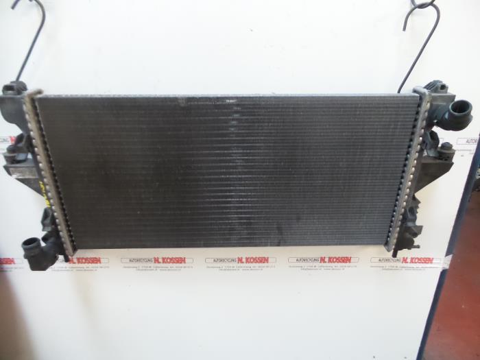 Radiateur Fiat Ducato (250), 2006 2.3 D 120 Multijet, Bestel, Diesel, 2.287cc, 88kW (120pk), FWD, F1AE0481D, 2006-07, 250AC; 250BC; 250CC; 250DC; 250EC (Gebruikt)