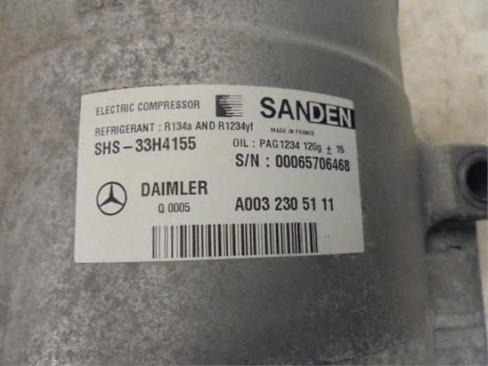 Compressor van een Smart Fortwo 2015