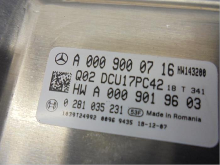 Adblue Computer van een Mercedes-Benz Vito (447.6) 2.2 114 CDI 16V 2019