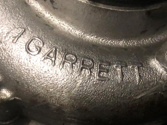 Turbo van een Audi Q7 (4LB) 4.2 TDI V8 32V 2007