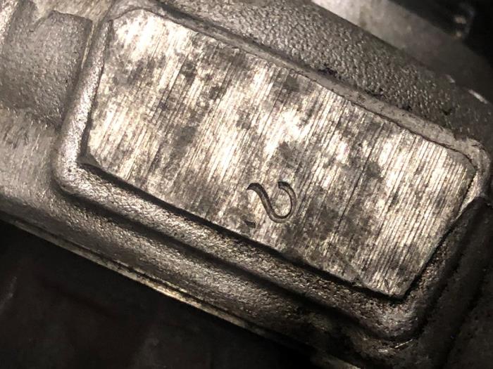 Turbo van een Audi Q7 (4LB) 4.2 TDI V8 32V 2007