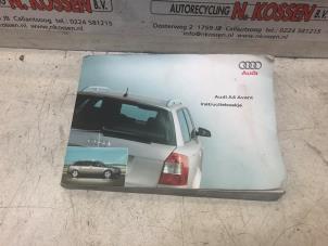 Gebruikte Instructie Boekje Audi A4 Avant (B5) 1.8 20V Prijs op aanvraag aangeboden door N Kossen Autorecycling BV