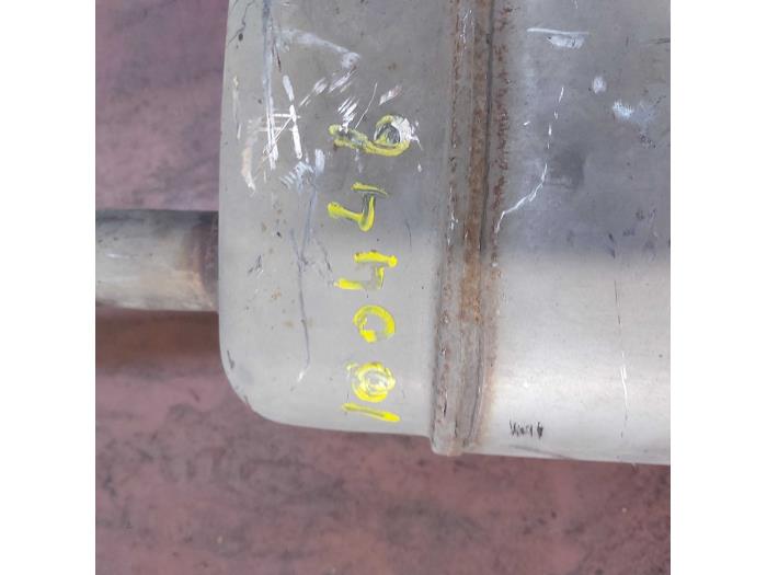 Uitlaat (compleet) van een Renault Megane Break/Grandtour (KA) 1.9 dTi 80 2008