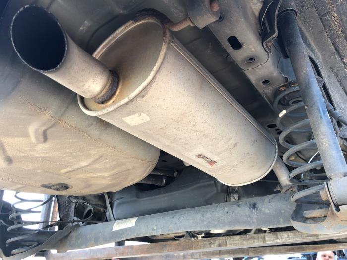 Gebruikte Uitlaat Einddemper Ford Fiesta 6 (JA8) 1.6 TDCi 16V ECOnetic Prijs op aanvraag aangeboden door N Kossen Autorecycling BV